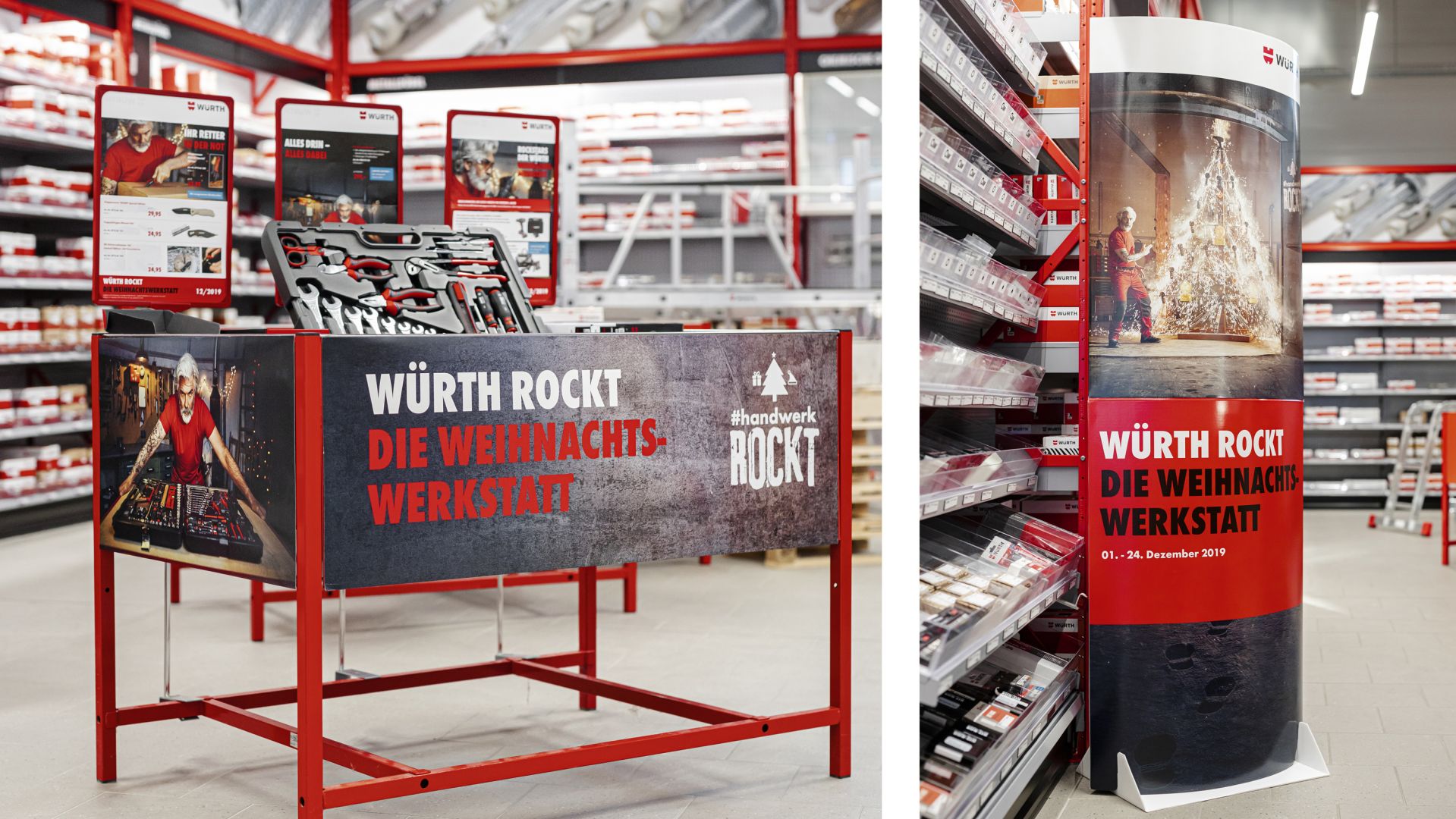 Würth rockt die Weihnachtswerkstatt Niederlassung POS Würth rockt die Weihnachtswerkstatt Niederlassung POS