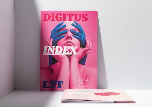 Titel des Euram Bank Geschäftsberichts "Digitus Index Est."