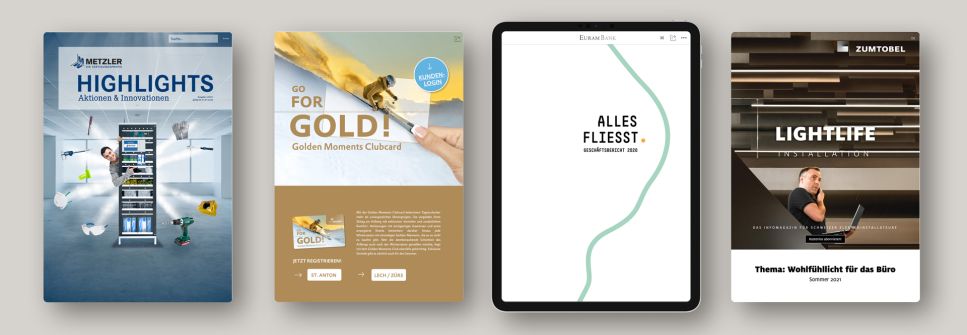 Digitale Broschüre Digital Publishing